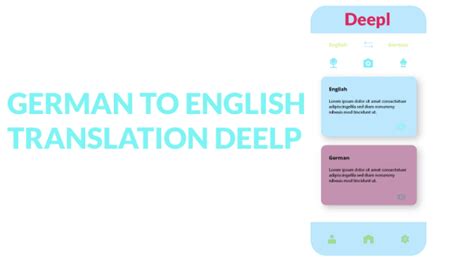 deepl english to german